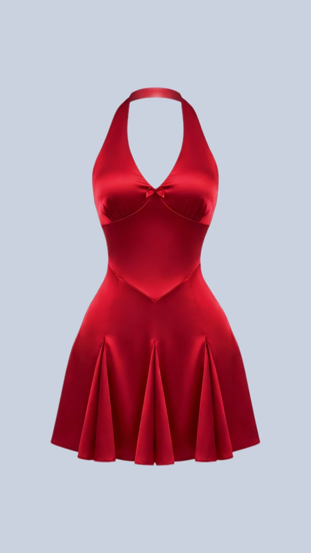 Ruby Woo Mini Dress, Red dress by Missus